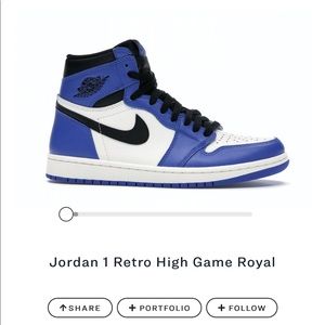 Jordan 1 Retro High Game Royal